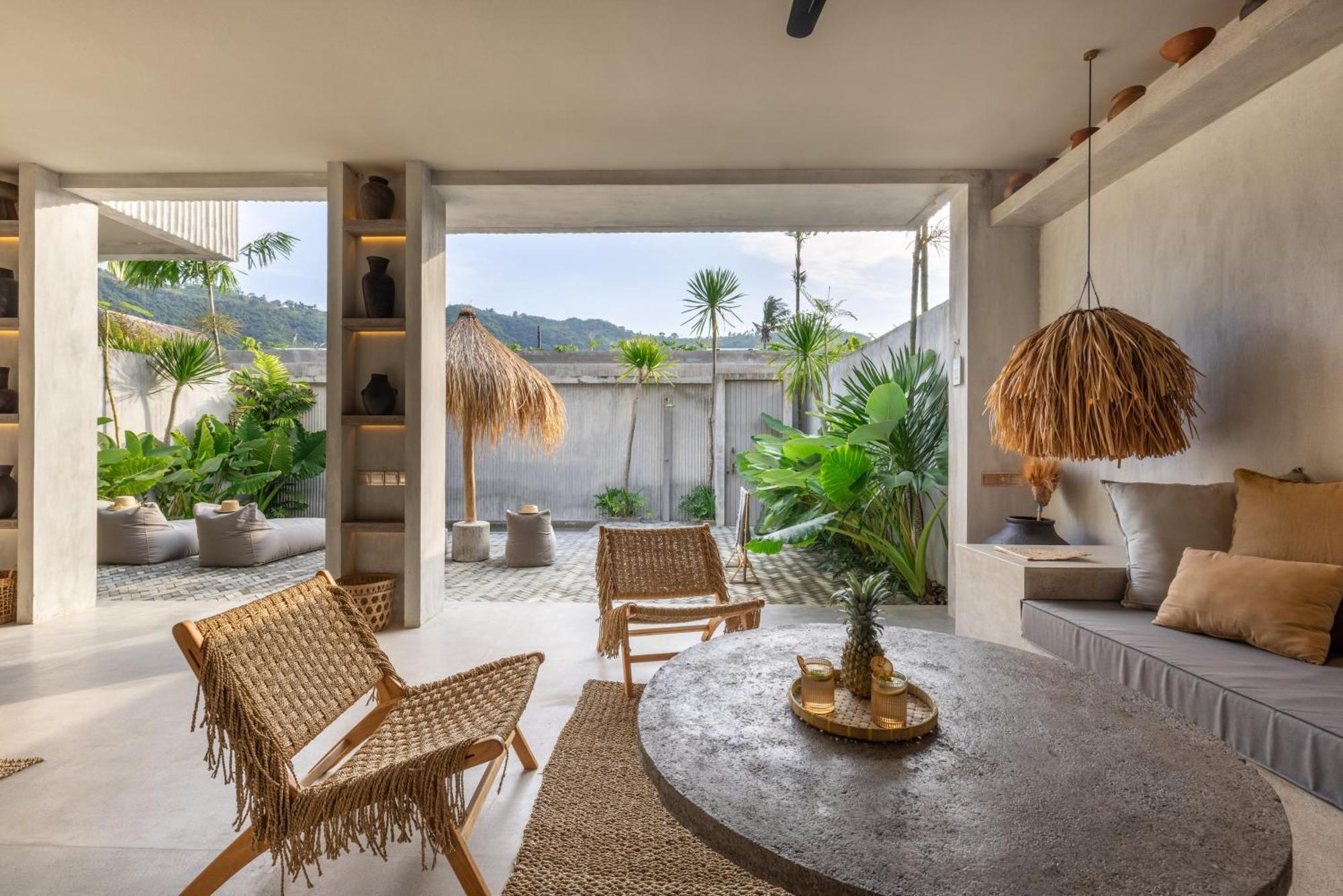 Villa The Konkret Lombok Kuta  Exterior foto